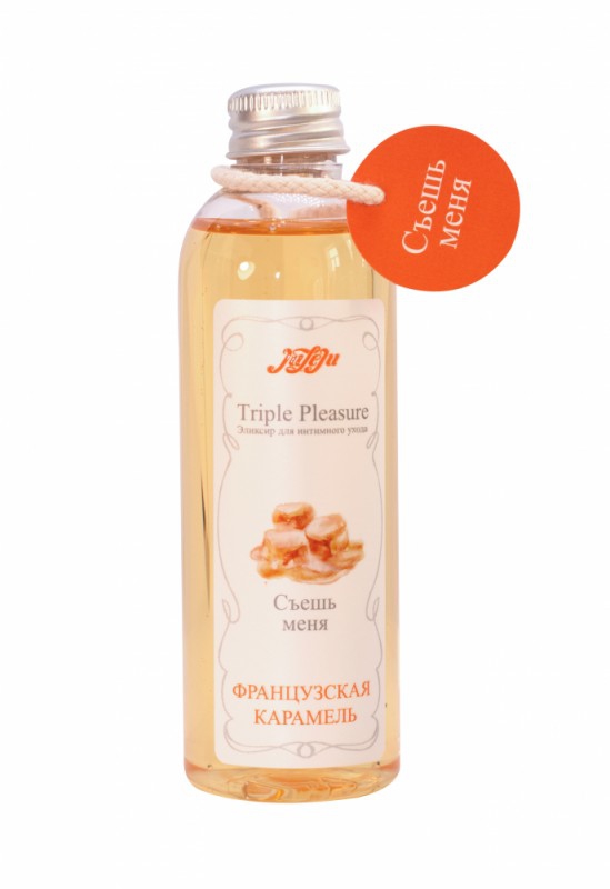Масло для оральных ласк "Juleju" со вкусом "французская карамель", 130ml 