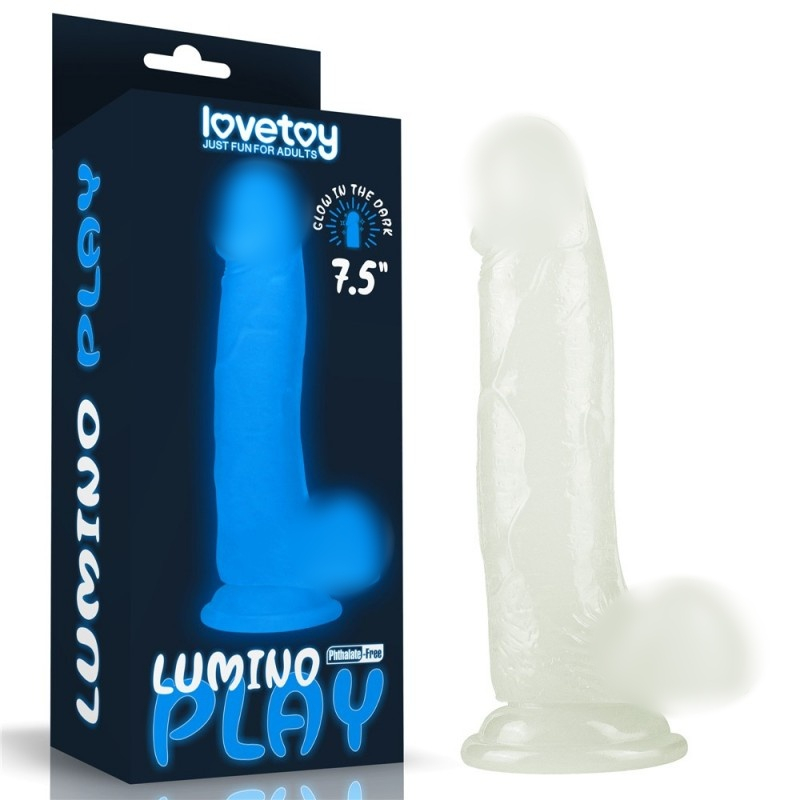 Фаллоимитатор светящийся в темноте "Lumino Play 7,5" 