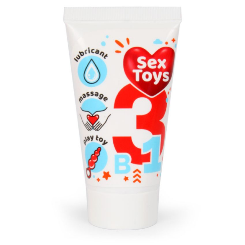 Гель на водной основе "Sex Toys" 3 в 1, 25ml 